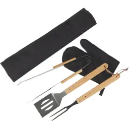 Apron With BBQ Set Set